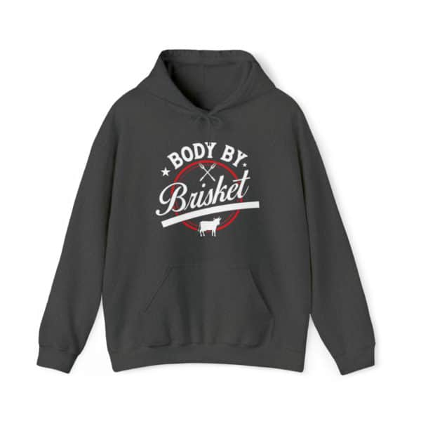 Body By Brisket Unisex Heavy Blend™ Hooded Sweatshirt - Image 5