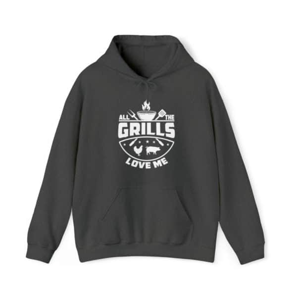 All The Grills Love Me Unisex Heavy Blend™ Hooded Sweatshirt - Image 10