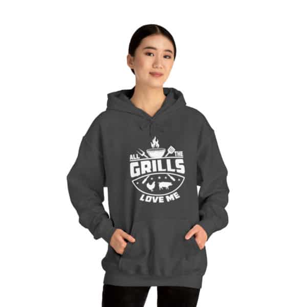 All The Grills Love Me Unisex Heavy Blend™ Hooded Sweatshirt - Image 14