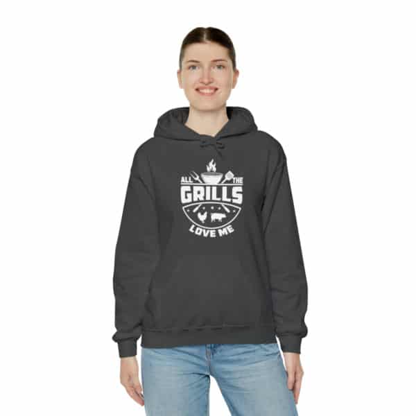 All The Grills Love Me Unisex Heavy Blend™ Hooded Sweatshirt - Image 16