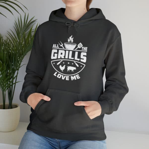 All The Grills Love Me Unisex Heavy Blend™ Hooded Sweatshirt - Image 18