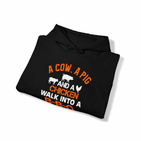 BBQ Animals Unisex Heavy Blend™ Hooded Sweatshirt - Image 8