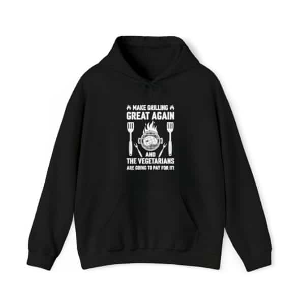 Make Grilling Great Again Unisex Heavy Blend™ Hooded Sweatshirt - Image 5