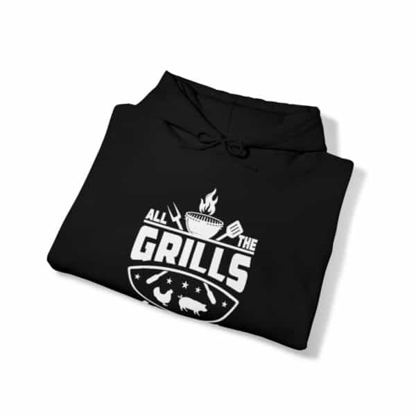 All The Grills Love Me Unisex Heavy Blend™ Hooded Sweatshirt - Image 4