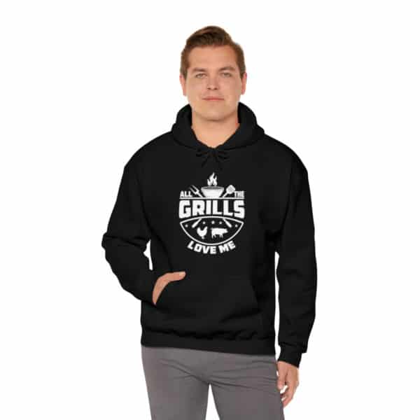 All The Grills Love Me Unisex Heavy Blend™ Hooded Sweatshirt - Image 8