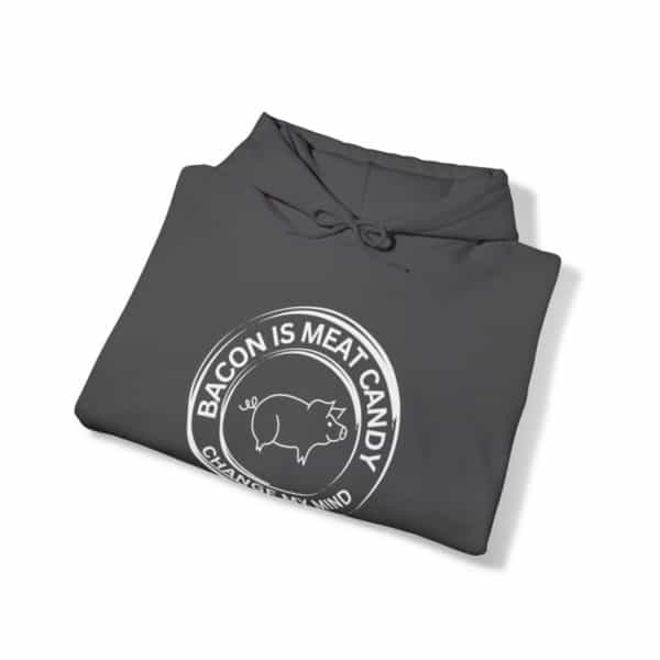 Bacon Is meat Candy Unisex Heavy Blend™ Hooded Sweatshirt - Image 12