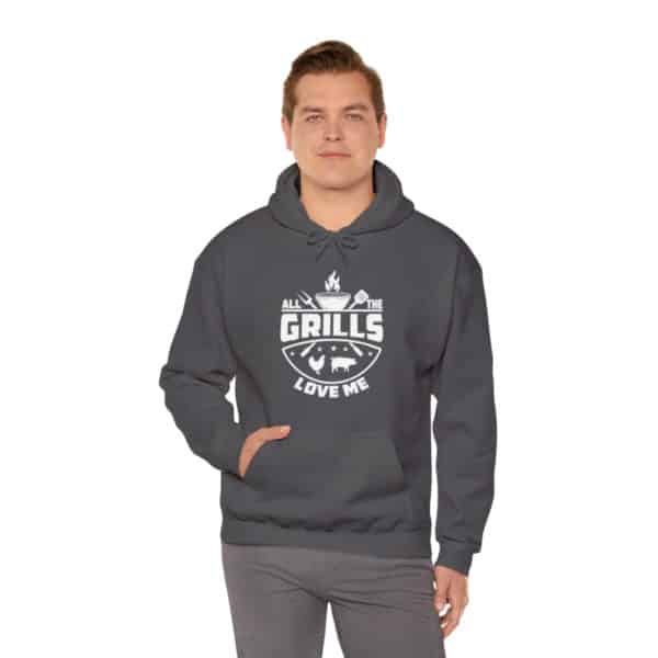 All The Grills Love Me Unisex Heavy Blend™ Hooded Sweatshirt - Image 26