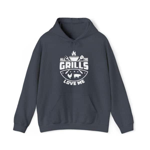 All The Grills Love Me Unisex Heavy Blend™ Hooded Sweatshirt - Image 46