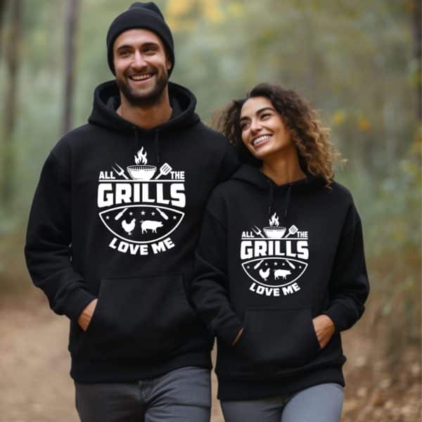 All The Grills Love Me Unisex Heavy Blend™ Hooded Sweatshirt