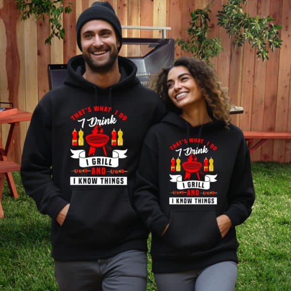 Funny Grilling Hoodie Unisex Heavy Blend™ Hooded Sweatshirt