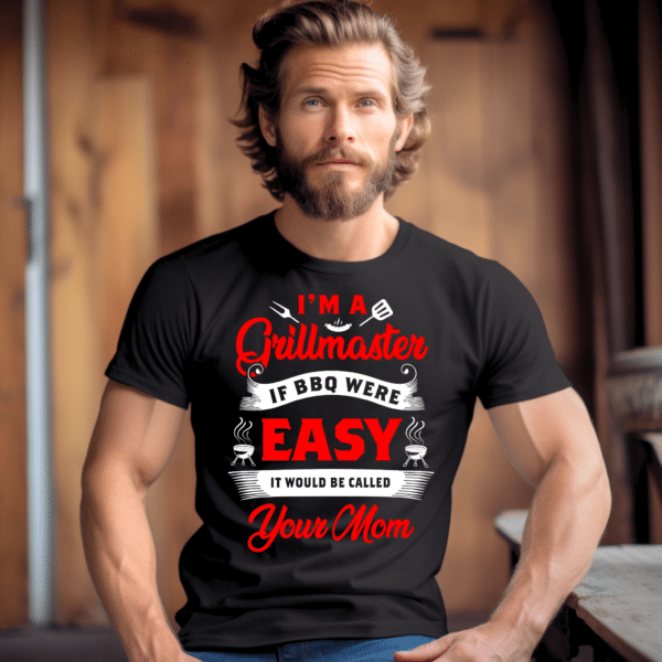 I'm A Grill Master, Dad Gift, Funny Shirt, Graphic Tee, Grill BBQ, Unisex Softstyle T-Shirt